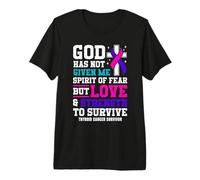 Thyroid Cancer Survivor Premium T-Shirt