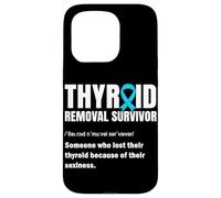 Thyroid Cancer Survivor Thyroid removal Case for iPhone 15 Pro