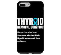 Thyroid Cancer Survivor Thyroid removal Case for iPhone 7 Plus/8 Plus