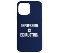 Thyroid Depression Fatigue Mental Health Awareness Warrior Case for iPhone 13 Pro Max