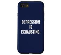 Thyroid Depression Fatigue Mental Health Awareness Warrior Case for iPhone SE (2020) / 7 / 8