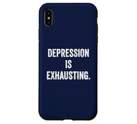 Thyroid Depression Fatigue Mental Health Awareness Warrior Case for iPhone XS Max