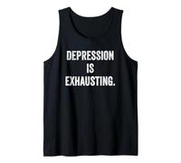 Thyroid Depression Fatigue Mental Health Awareness Warrior Tank Top