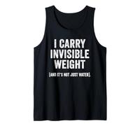 Thyroid Invisible Burden Tee Chronic Illness Thyroid Support Tank Top