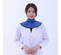 Thyroid Shield Radiation Protection Lead Collar, Large X-ray Shielding Collar Cover, Protection Light Weight Lead Protection, for Radiology, Hospital and Clinic Supplies,004,0.5mmpb