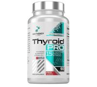 Thyroid Support Complex Thyroid Pro (15 Ingredients) for Women and Men - Energy, Focus, Tiredness & Fatigue - L tyrosine, ashwagandha, Vitamin B12, 60 Vegan Capsules Thyroid Supplement