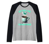 Thyroid Warrior Fuel Vintage Tee My Fuel for Fighting Coffee Raglan Baseball Tee