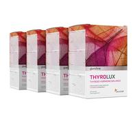 Thyrolux - Thyroid - Iodine Tablets - L-Tyrosine, Iodine, Selenium, Magnesium, Royal Basil, Schisandra, Zinc, Manganese - Nutrients and Minerals of Plant Origin - 240 Capsules - Sensilab