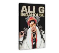 THYTJSZ Ali G Indahouse Guns Movie Poster Canvas Poster Wall Art Decor Print Picture Paintings for Living Room Bedroom Decoration 16x24inch(40x60cm)