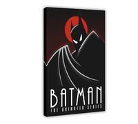 THYTJSZ Batman The Animated Series Canvas Poster Wall Art Decor Print Picture Paintings for Living Room Bedroom Decoration 16x24inch(40x60cm)