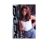 THYTJSZ Cindy Crawford, Iconic 90s Poster Canvas Poster Wall Art Decor Print Picture Paintings for Living Room Bedroom Decoration 16x24inch(40x60cm)