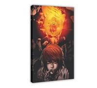 THYTJSZ Death Note-poster Canvas Poster Wall Art Decor Print Picture Paintings for Living Room Bedroom Decoration 24x36inch(60x90cm)