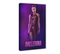 THYTJSZ From The World of John Wick - Ballerina Canvas Poster Wall Art Decor Print Picture Paintings for Living Room Bedroom Decoration 24x36inch(60x90cm)