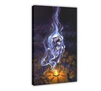 THYTJSZ Goosebumps Return to Ghost Camp Book Cover Art Poster Canvas Poster Wall Art Decor Print Picture Paintings for Living Room Bedroom Decoration 24x36inch(60x90cm)