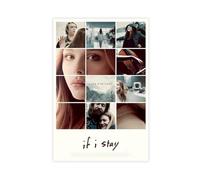 THYTJSZ If I Stay Canvas Poster Wall Art Decor Print Picture Paintings for Living Room Bedroom Decoration 12x18inch(30x45cm)