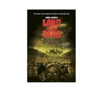 THYTJSZ Land of The Dead Movie Poster Canvas Poster Wall Art Decor Print Picture Paintings for Living Room Bedroom Decoration 20x30inch(50x75cm)