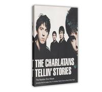 THYTJSZ The Charlatans Poster Canvas Poster Bedroom Decor Landscape Office Room Decor Gift 24x36inch(60x90cm)