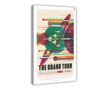 THYTJSZ The Grand Tour - Jupiter Canvas Poster Bedroom Decor Landscape Office Room Decor Gift 12x18inch(30x45cm)