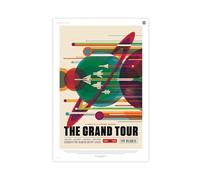 THYTJSZ The Grand Tour - Jupiter Canvas Poster Bedroom Decor Landscape Office Room Decor Gift 12x18inch(30x45cm)