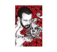 THYTJSZ Year Of The Dead Canvas Poster Wall Art Decor Print Picture Paintings for Living Room Bedroom Decoration 16x24inch(40x60cm)