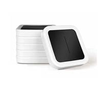 THYXGS 6 Refill Rings for Smart Kitchen Trash Can, Black Durable Garbage Bags for Electric Trash Can, 12L Capacity, Up To 150 Trash Bags (6 Months Supply)