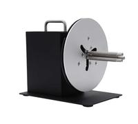 THYXGS Adjustable Label Rewinder Machine, Bi-Directional Label Rewinder, Width 120mm/Diameter 185mm, 1-8 In/s Speed, 1-3" Core, for All Kinds Of Printers