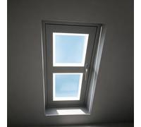 THYXGS Blue Sky Light Window Lamp, Smart Blue Sky Light, APP/Remote Control, Simulate Daylight Rhythms, Stepless Color Temp Adjustment, for Basement, Living Room/Hallway