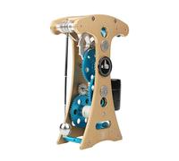 THYXGS Galileo Pendulum Clock Model Kit, 91pcs DIY Pendulum Clock Construction Kit, Single Run Time 5-10 Min, Metal Material, for Home Ornament, 10 Years+ Adults Gifts