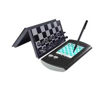 THYXGS Handheld Electronic Chess Board, AI Smart Electronic Chess Set, with Stylus/LCD Backlight Display, Adjustable Game Speed, Multiple Difficulty Level Settings, for Adults, Beginners