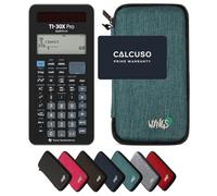 TI-30X Pro MathPrint including a WYNGS protective case in Turquoise - Basic Set