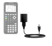 TI-84 Plus CE Calculator Charger Cable Cord Compatible with Texas Instruments C Silver Edition Ti-nspire CX CAS II C TI-83 TI-85 TI-89