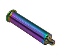 Ti Alloy Chain Tensioner Pulley Bolt For Brompton Bike With 8mm/10mm Mounting Aperture, M5 P0 8 Thread Fastener Stable Chain Tension Adjustment(Diameter 10mm)