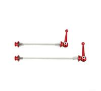 Ti-Alloy MTB for Quick Release Skewer Set 140mm 180mm Lightweight | TC4 Ti-Alloy axle, low thermal conductivity, high strength, lightweight design, robust performance(red)