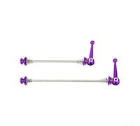 Ti-Alloy MTB for Quick Release Skewer Set 140mm 180mm Lightweight | TC4 Ti-Alloy axle, low thermal conductivity, high strength, lightweight design, robust performance(purple)