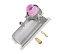 Ti Alloy Welding Trailing Shield 90 Degree Right Angle For TIG Guard with /8" Fitting, Includes Gas Lens & Chuck for Heat Affected Zone Protection, Laminar Flow Design