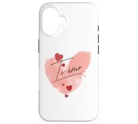 "Ti amo" an elegant declaration of love, I love you Case for iPhone 16