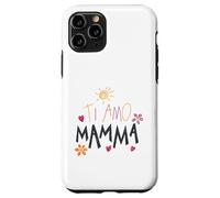 Ti Amo Mamma Cute Drawing Mama Mother's Day Italian Toddler Case for iPhone 11 Pro