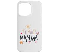 Ti Amo Mamma Cute Drawing Mama Mother's Day Italian Toddler Case for iPhone 14 Pro Max