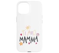 Ti Amo Mamma Cute Drawing Mama Mother's Day Italian Toddler Case for iPhone 15