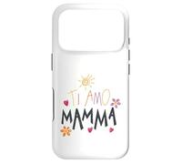 Ti Amo Mamma Cute Drawing Mama Mother's Day Italian Toddler Case for iPhone 17 Pro