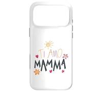 Ti Amo Mamma Cute Drawing Mama Mother's Day Italian Toddler Case for iPhone 17 Pro Max