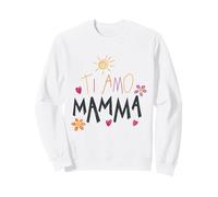 Ti Amo Mamma Cute Drawing Mama Mother's Day Italian Toddler Sweatshirt