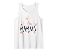 Ti Amo Mamma Cute Drawing Mama Mother's Day Italian Toddler Tank Top