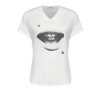 TI AMO V-neck T-shirt - female - Fendi - T-Shirts - White - M - Tops M