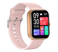 Ti Cow GTS5 Smart Watch, 2.0" Touch Screen Smartwatch Fitness Tracker with 100+ Sports Modes GPS Track records/24-Heart Rate/SpO2/Stress/Sleep Monitor for Men and Women (Rose Gold)