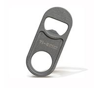 TI-EDC Titanium Beer Bottle Opener Keychain Pendant Compact Durable Easy to Use Cap Opener Picnic Basket Oktorberfest Fathers Gifts for Dad Housewarming Gifts for New Home