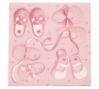 Ti-Flair Shoes Napkins (Pack of 20) in Pink Ti-Flair Pink