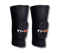 Ti-GO Toddler Knee Pads for Balance Bikes - Soft Impact Absorbing Protection for Ages 2-6 | Comfortable Fit - Lightweight Breathable Pads for Learning to Ride (Black, Kids X-Small)