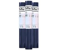 TI-Pro Blue Hard Floor Protector Film Roll 600mm x 25m - Self-Adhesive Waterproof Protective Film for Wood, Tile, Laminate | (3 Pack)