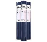 TI-Pro Blue Hard Floor Protector Film Roll 600mm x 50m - Self-Adhesive Waterproof Protective Film for Wood, Tile, Laminate | (3 Pack)